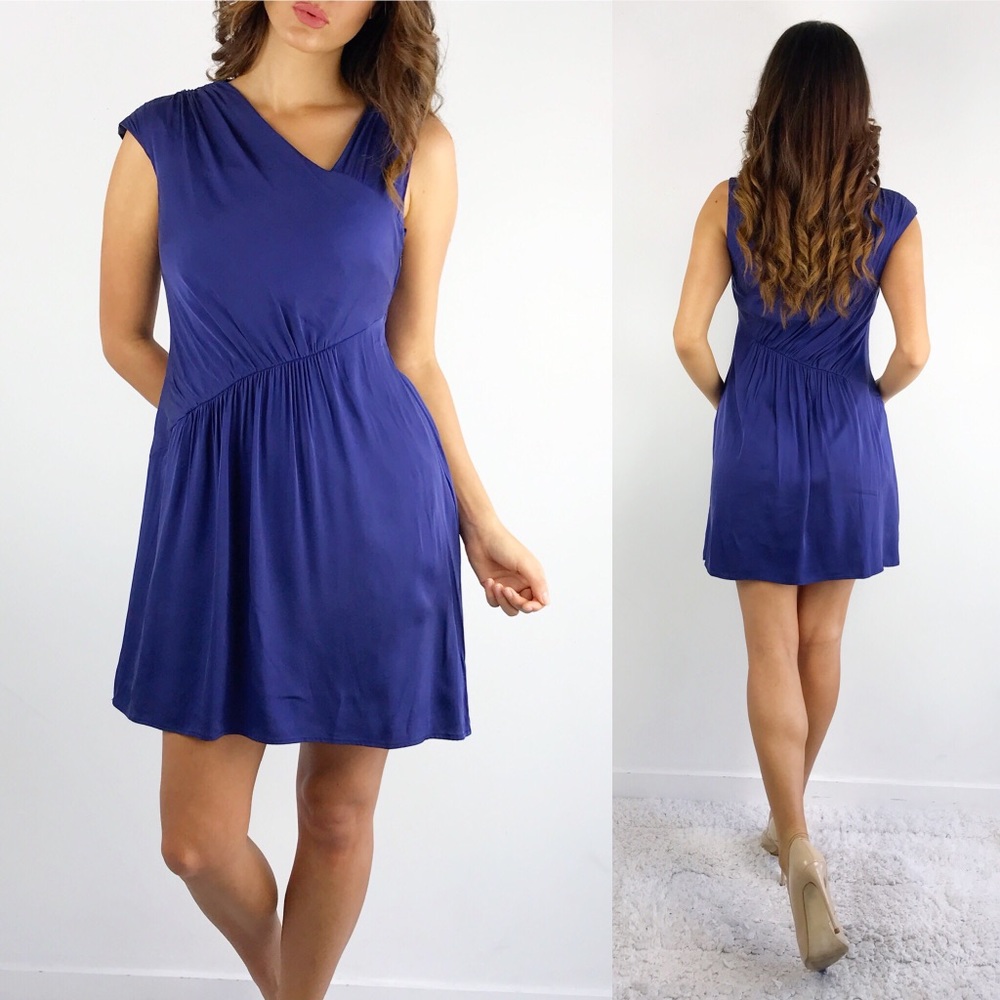 Ali Ro blue Silk Dress
